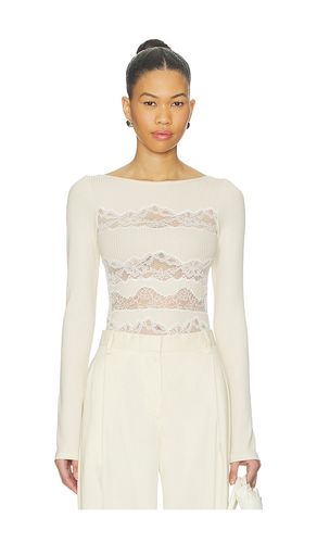 BODY AVEC DENTELLE AJOURÉE en . Taille 34. Also en 36, 38 - Vaillant - Modalova