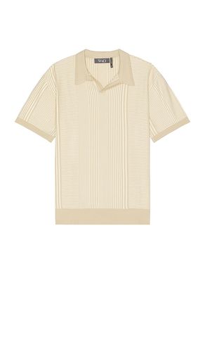 Short Sleeve Pattern Knit Polo in . Size S, XL/1X - WAO - Modalova