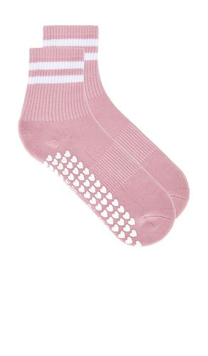 CHAUSSETTES STRIPED HALF CREW GRIP SOCK en - WellBeing + BeingWell - Modalova