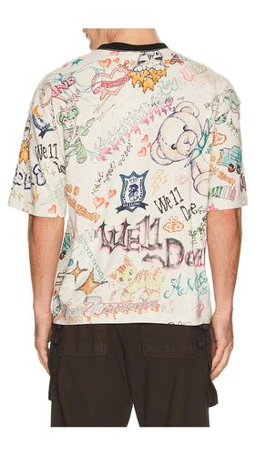 Doodle Printed T-Shirt en . Taille L. Also en M, S, XL/1X - WE11DONE - Modalova