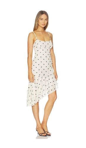 ROBE ASYMMETRICAL FRILL MIDI en . Taille S. Also en XS, M, XL - With Harper Lu - Modalova