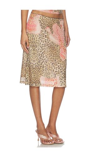 JUPE MESH MIDI en . Taille S. Also en XS - With Harper Lu - Modalova