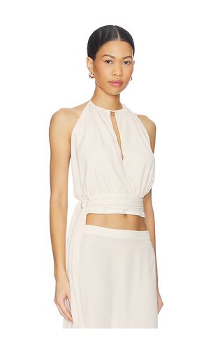 Draped Halter Top en . Taille S. Also en M, L, XL - With Harper Lu - Modalova