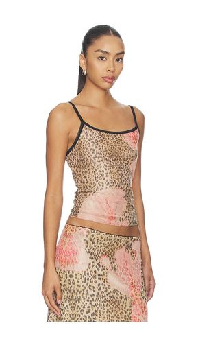 Mesh Camisole Top en . Taille L. Also en M, S, XS - With Harper Lu - Modalova