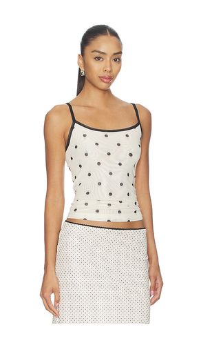 Mesh Camisole Top en . Taille S. Also en XS, M, L - With Harper Lu - Modalova
