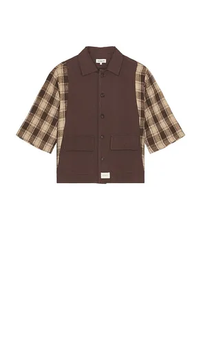 Workers Plaid Top in . Size M, S, XL/1X - Wish Me Luck - Modalova
