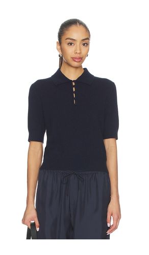 POLO BOUTONNÉ EN CACHEMIRE en . Taille M. Also en S, XS - White & Warren - Modalova