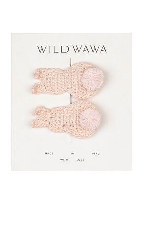 Kids Crochet Clip Set in - Wild Wawa - Modalova