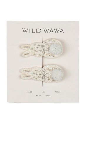 Kids Crochet Clip Set in - Wild Wawa - Modalova
