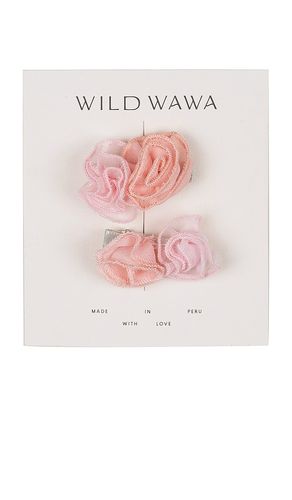 Kids Gauze Clip Set in - Wild Wawa - Modalova