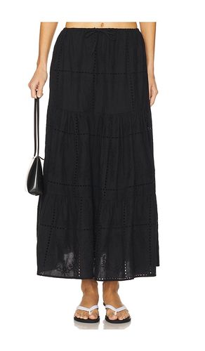 JUPE MIDI À ŒILLETS en . Taille L. Also en - WeWoreWhat - Modalova