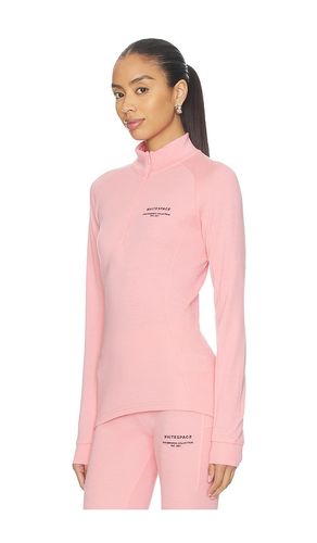 Merino Mock Neck Top en . Taille S. Also en L - Whitespace - Modalova