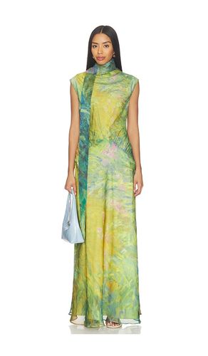 The Label ROBE IRISES MONET MAXI en ,. Taille L. Also en - Yellow The Label - Modalova