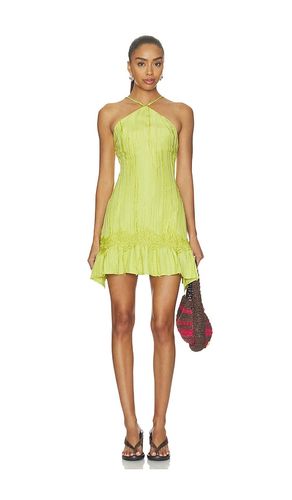ROBE BANYAN TEXTURED MINI en . Taille S. Also en L - Yellow The Label - Modalova