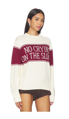 PULL NO CRYING ON THE SLOPES en . Taille S. Also en XS, L, XL - Yellow The Label - Modalova