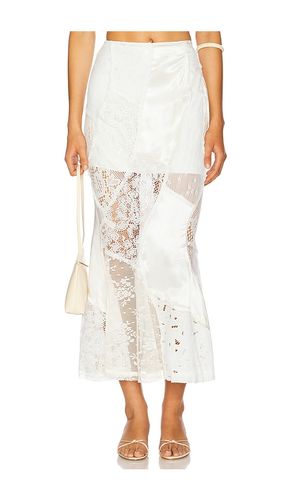 Lace Patched Mermaid Skirt in . Size M, S - Yuhan Wang - Modalova