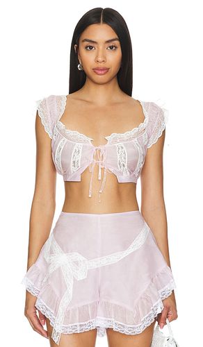 TOP DENTELLE VOLANTÉ in . Size L, S, XL - Yuhan Wang - Modalova