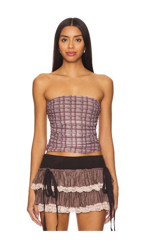 Checkered Tube Top in . Size M, S, XS - Zemeta - Modalova