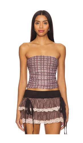 Checkered Tube Top in . Size M - Zemeta - Modalova