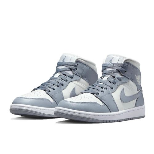 Air Jordan 1 Mid Grey Sail - Jordan - Modalova