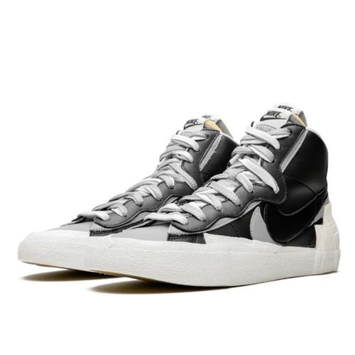 Nike Sacai Blazer High Black Grey - Nike - Modalova