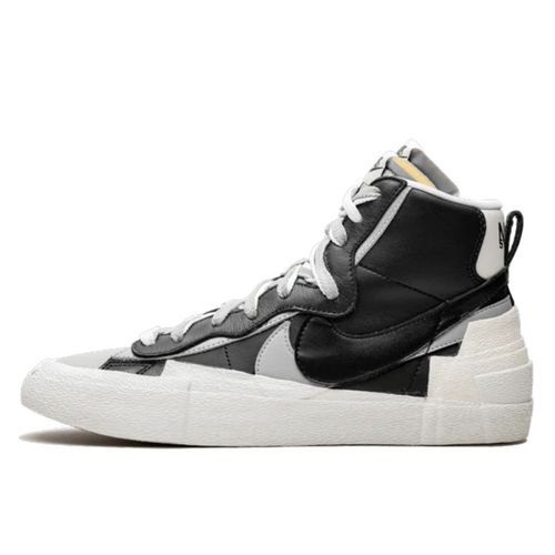 Nike Sacai Blazer High Black Grey - Nike - Modalova