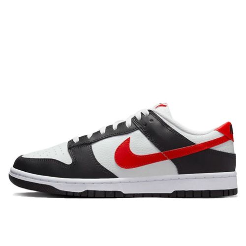 Nike Dunk Low White Black Red - Nike - Modalova
