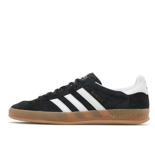 Indoor Gazelle Black White Gum - Adidas - Modalova