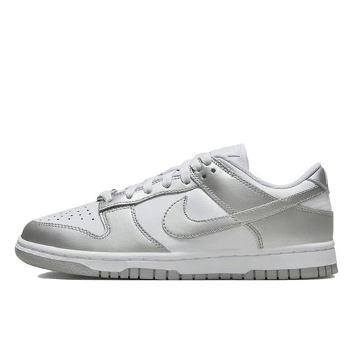 Nike Dunk Low Metallic Silver - Nike - Modalova