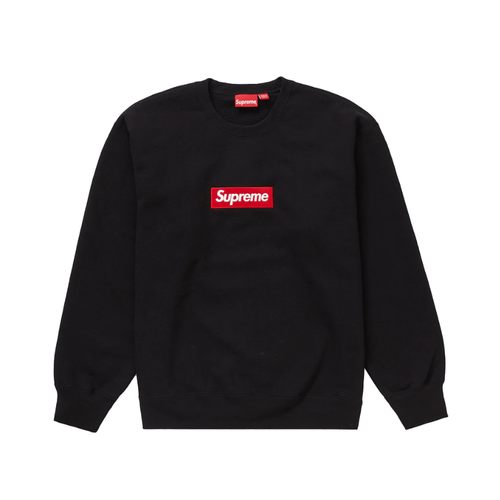 Box Logo Crewneck (FW22) Black - Supreme - Modalova