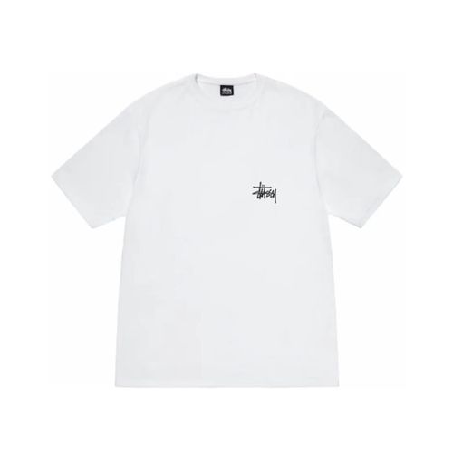 T-shirt Stüssy Basic White - Stüssy - Modalova