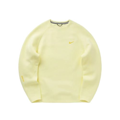 Tech Fleece Crewneck Sweatshirt Nocta NRG Citron Tint Vivid Sulfur - Nike - Modalova