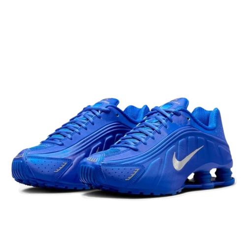 Shox R4 Racer Blue Metallic Silver - Nike - Modalova