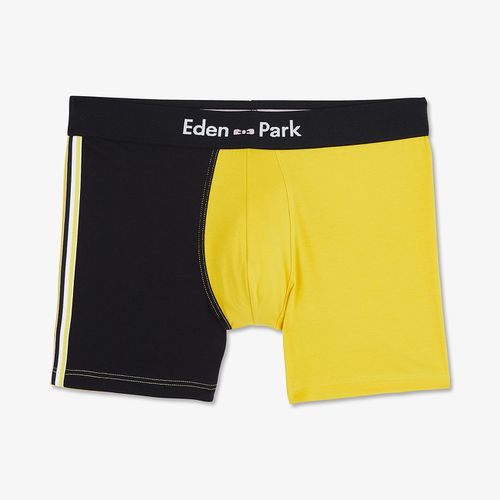Boxer jaune color block - Eden Park - Modalova