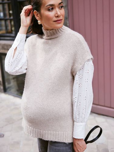 Pull de grossesse évolutif 2 en 1 chiné - Envie De Fraise - Modalova