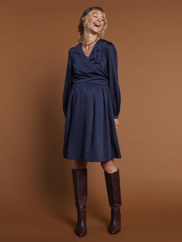 Robe cache coeur de grossesse marine - Envie De Fraise - Modalova
