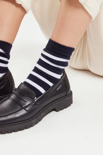 Mocassins semelle crantée - cuir - ARMOR LUX FR - Modalova