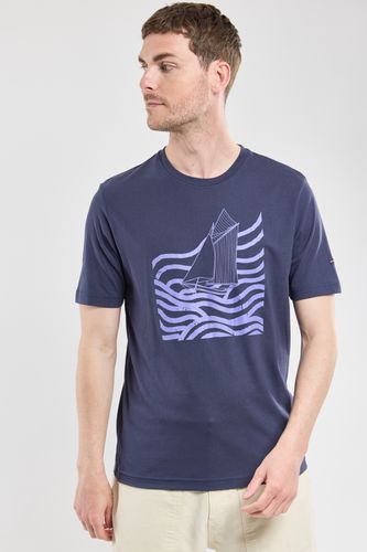 ARMOR-LUX T-shirt "bateau et vagues" - coton léger / XS - Armor Lux - Modalova