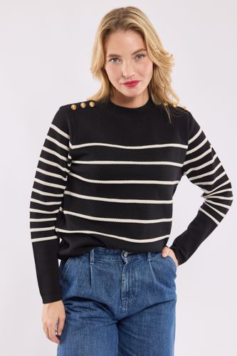 Pull marin rayé - laine Mecmor - ARMOR LUX FR - Modalova