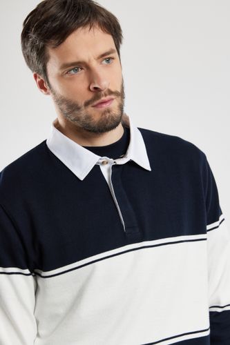 Sweat col polo - coton rustique - ARMOR LUX FR - Modalova