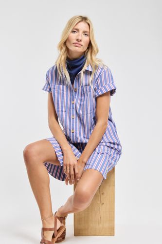 Robe chemise rayée - coton et lin - ARMOR LUX FR - Modalova