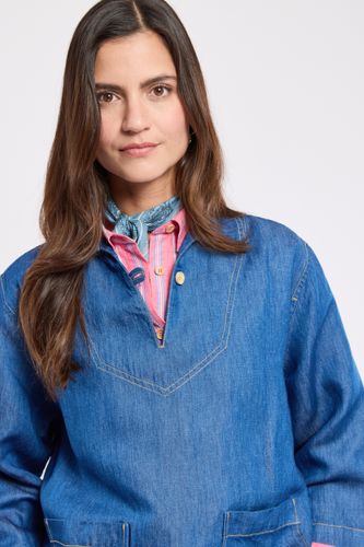Vareuse denim Heritage - lyocel et lin - ARMOR LUX FR - Modalova