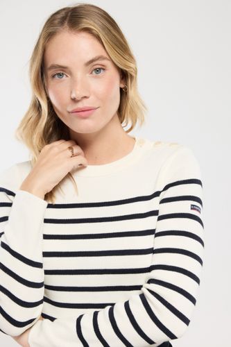 Pull marin rayé Paimpol - laine et acrylique - ARMOR LUX FR - Modalova