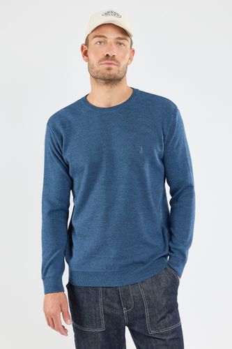 Pull col rond manches longues - laine - BERAC - Modalova