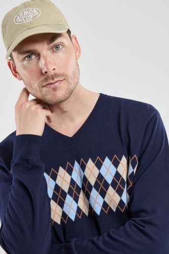 Pull motifs jacquards Bérac - coton - ARMOR LUX FR - Modalova