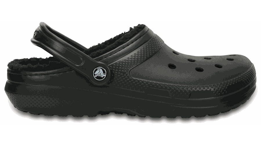 Classic Lined Sabots Unisex Black / Black 38 - Crocs - Modalova