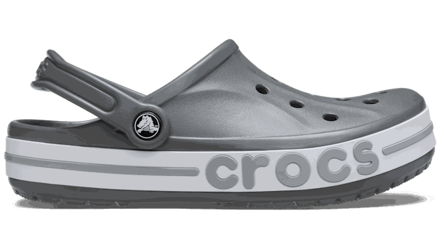 Bayaband Sabots Unisex Slate Grey / Multi 39 - Crocs - Modalova