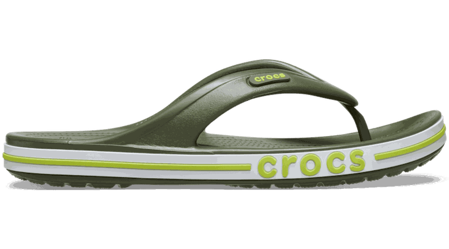 Bayaband Tongs Unisex Army Green 36 - Crocs - Modalova