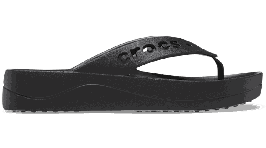 Baya Platform Tongs s Black 34 - Crocs - Modalova
