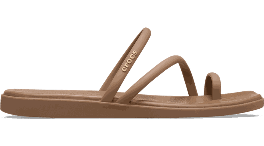 Miami Toe Loop Sandales s Milk Chocolate 34 - Crocs - Modalova